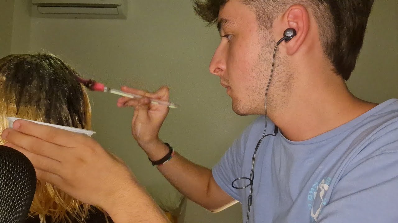 ASMR Roleplay Peluquería (MUY REALISTA)