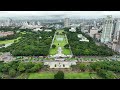 File footage - Rizal Park, Pasig River, Intramuros, Binondo, Carriedo drone (Manila; 09-06-2025) HD