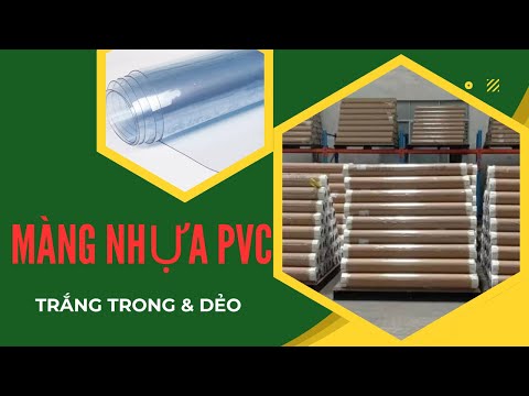 Video Cuộn Màng Nhựa PVC Trong Suốt Khổ Rộng 1.2m, 1.4m,... - youtube