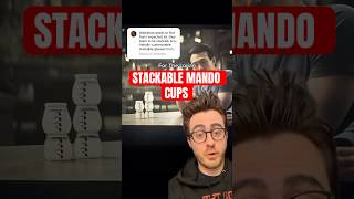 Screen Accurate Stackable Mando Cups!