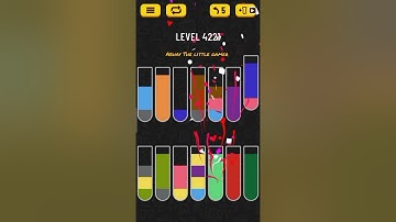 Water sort puzzle level 4221