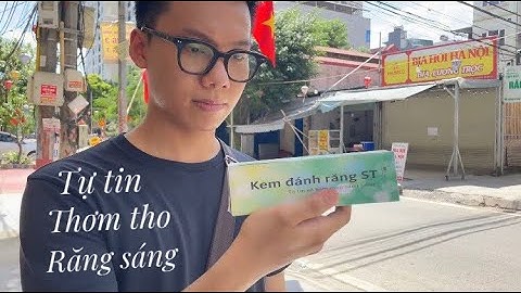 HÀM RĂNG SÁNG BÓNG, NỤ CƯỜI TỰ TIN 2021? // KEM ĐÁNH RĂNG ST // Jeremy Sang