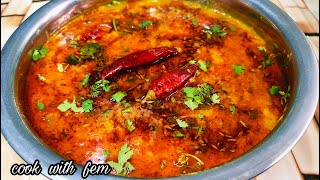 Hotel Style Dal Fry Tadka ❤️ | Punjabi Style Dal Tadka | Authentic Dal Fry Restaurant Style CWF