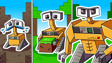 I Survived 100 DAYS as a ROBOT in HARDCORE Minecraft!