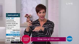 Lancme Visionnaire Home and Go 2piece Set