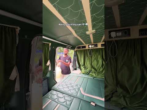 Rainy Day in my van🚐 #vanlife  #vanlifewithravi #travel #india #vlog #rainyday #raining