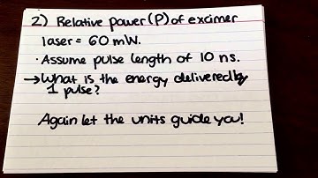 FlipIt Physics Unit 26 Homework: The Lasers of LASIK  (The Excimer and IntraLase Lasers)