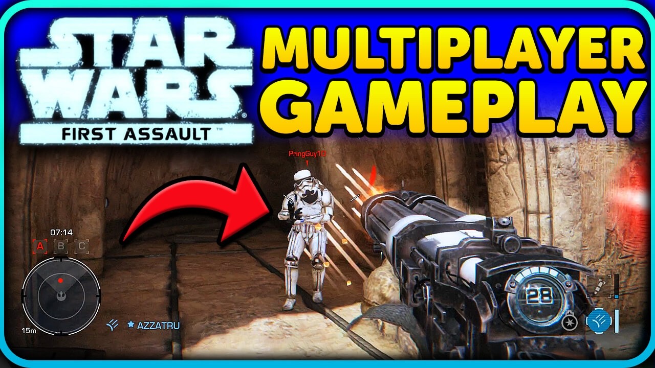 Star Wars First Assault Gameplay (Online Multiplayer)