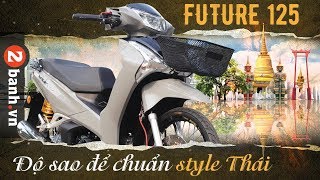 Xe  Phong Cách 24h  Future 125 2020 dọn cực kì tâm huyết với dàn đồ chơi  hiệu năng cao  YouTube