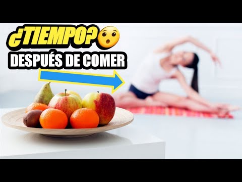 Es bueno hacer ejercicio después de comer