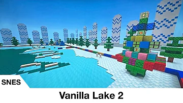 SNES Vanilla Lake 2 🏎️ (Super Mario Kart in Minecraft