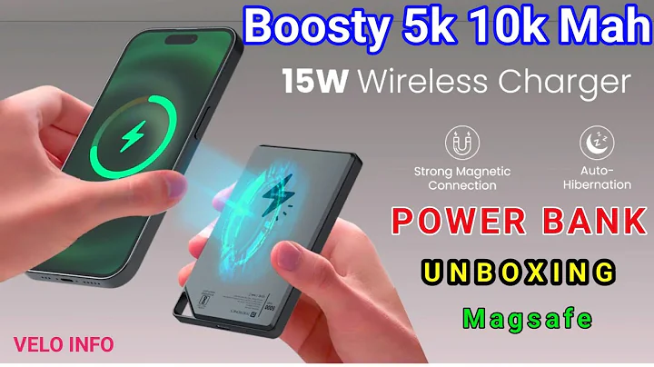 Portronics Boosty 5k 10k Mah Power Bank 🔥 Unboxing  #magsafe #powerbank #iphone