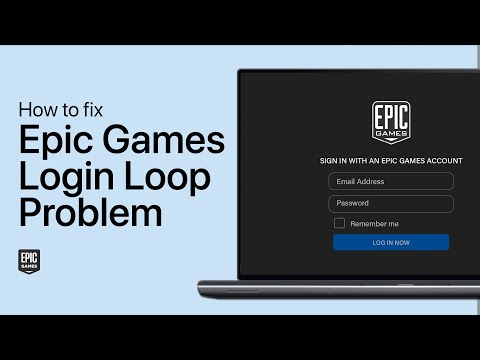 How to Fix Epic Games Launcher Login Loop Error - Unable to Log In