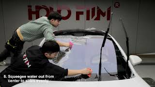 Hohofilm Epu Windshield Film Installation Guide