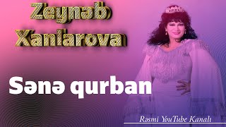 Sənə qurban - Zeynəb Xanlarova (televiziya konsertindən) Resimi