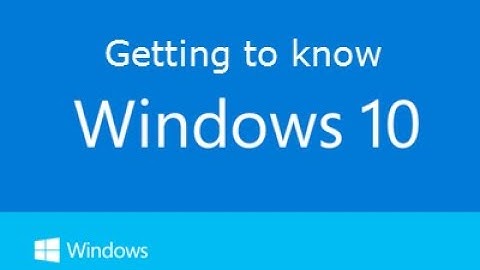 Understanding Windows 10 | Madhu Sharma | D.A.V. Sr. Sec. School