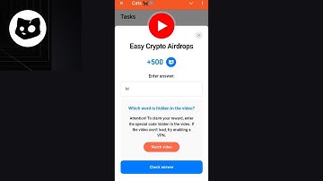 Cats New Video Code|Easy Crypto Airdrops - 20-10-2024 | Make $100,000 in 6 Months Part 2