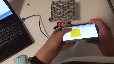 Bluetooth kontrollü labirent