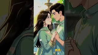 Kitna Pagal Dil Hai ❤️ 90s Old Is Gold Romantic Love Story | Anime Couple Edit #shorts