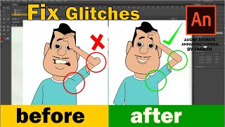 Famous How To Fix Glitches| fix glitches while character animation in adobe animate | cartoon animation Wealth