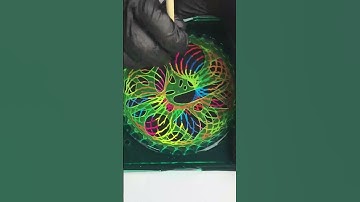 Amazing Spirograph #spirograph #satisfying #art #asmr  #viral #spirographshr #shorts #rihanna #shr