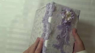 *Sold* Stamperia Provence Mini Album By Cheryl's Paper Creations