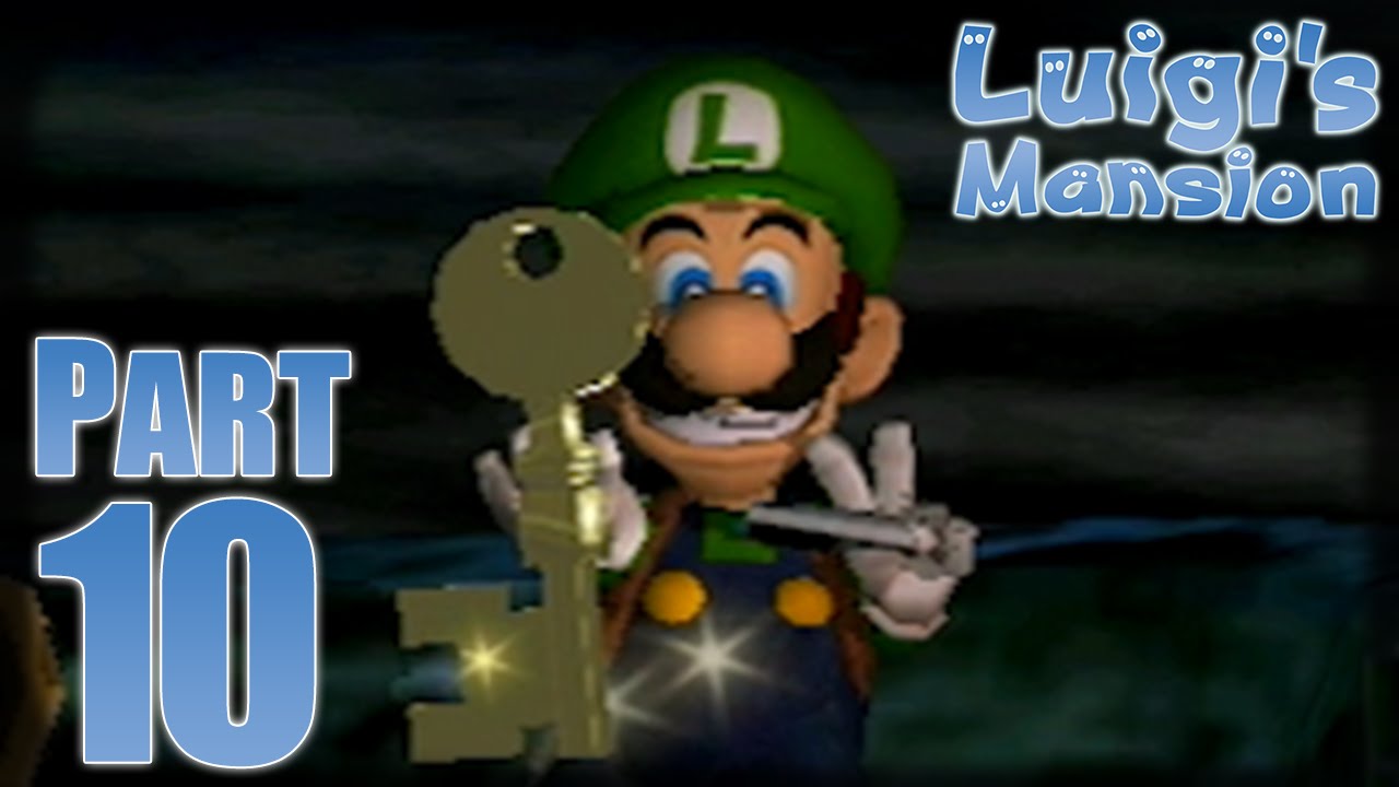 Luigi's Mansion - Part 10 - Don't Wet the Bed – Aaronitmar - YouTube
