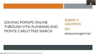 HPlan 2021: Solving POMDPs online through HTN Planning and Monte Carlo Tree Search
