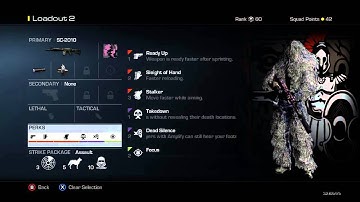 BEST CoD Ghosts Classes + Ranking Up Fast