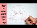 Hướng dẫn vẽ anime đơn giản từng bước | How to draw anime step by step