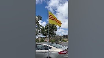 Republic of Vietnam flag flying #flags #asia #countryflag #vietnam #southvietnam