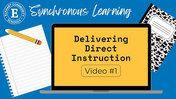 Delivering Direct Instruction
