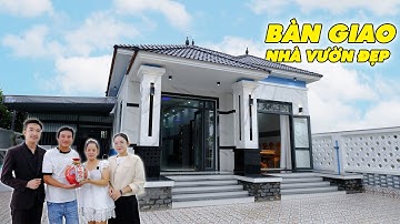 BÀN GIAO NHÀ VƯỜN HIỆN ĐẠI TUYỆT ĐẸP TẠI ĐỒNG NAI HOÀN THIỆN CHỈN CHU