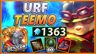 UNLIMITED MUSHROOMS THIS IS WHY TEEMO WAS BANNED IN URF  BunnyFuFuu | League of Legends