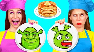 Pancake Art Challenge | Amazing Cooking Hacks by Fun Tun