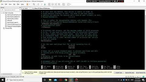 Cara Konfigurasi FTP server pada debian 10 menggunakan vmWare