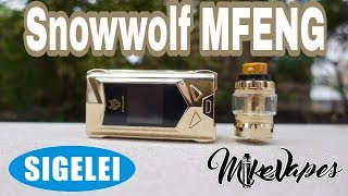 Snowwolf MFENG 200w Kit With Wolf Tank By Sigelei - Mike Vapes