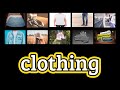 服 ふく Clothing 服 ふく Clothing