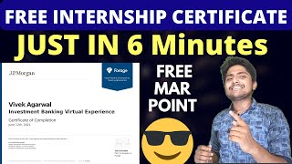 FREE Internship Certificate Online from JP Morgan |Certificate in 6 minutes screenshot 3