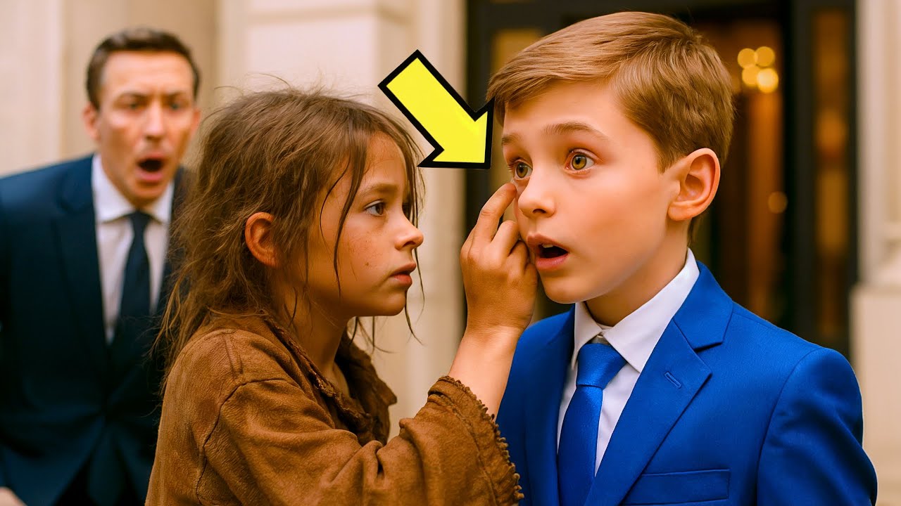 ابن الغني كان أعمى… حتى أخرجت فتاة شيئًا من عينيه وصدمت الجميع