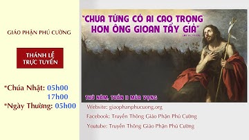 05h00 | Thánh Lễ Trực Tuyến | Thứ Năm Tuần II Mùa Vọng Năm C | Ngày 09.12.2021