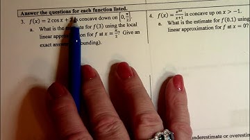AP Calculus AB Section 4-6:  Local Linearization