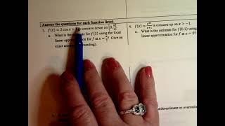 AP Calculus AB Section 4-6:  Local Linearization