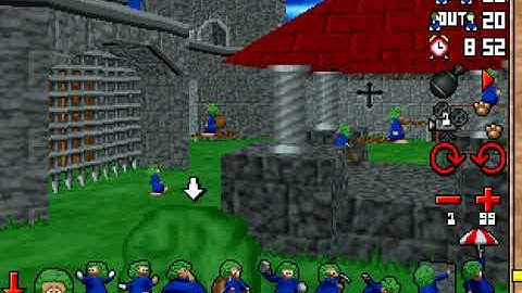 3D Lemmings - Level 10 (100% Saved)