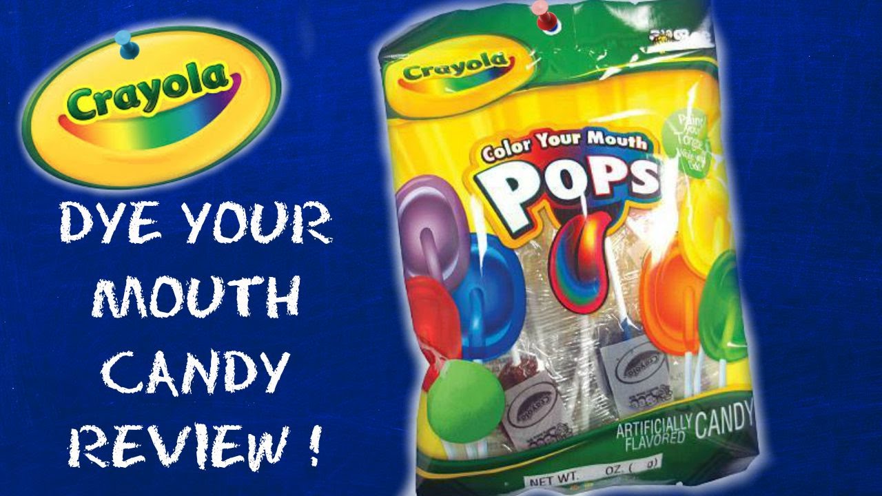 Download Crayola Lollipops, Color Your Mouth, Kid Candy Review ...