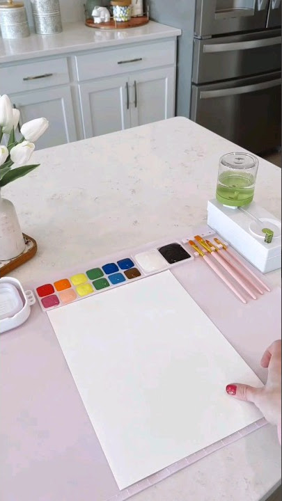 حلم كل رسام 😲♥️🎨#art #تعليم_الرسم #drawing #رسم #drawingtutorial #acrylicpainting #painting #artist