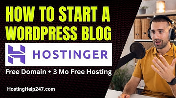How To Start a WordPress Blog with Hostinger in 2025 (Step by Step Guide)