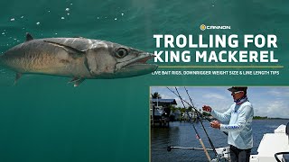 Trolling for King Mackerel: Live Bait Rigs & Downrigger Tips