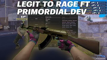 Legit To Rage | Prime Cheating CS2 | primordial.dev