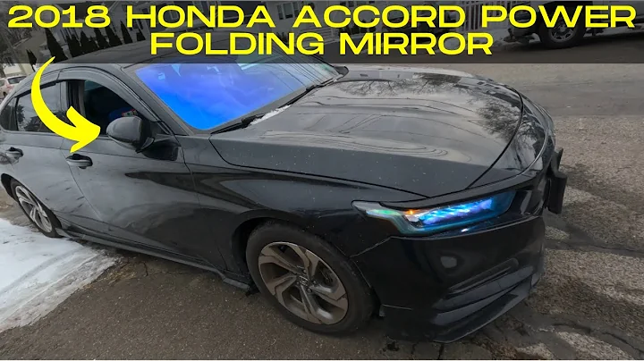 How to Install Power Folding mirror on a 2018-2022 Honda Accord.